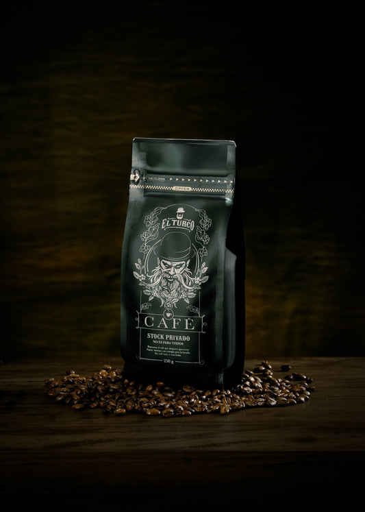 Cafe El Turco - Stock privado Cafe en grano de 250gr