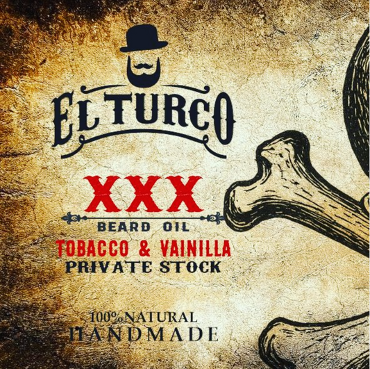 BEARD OIL XXX EL TURCO – TOBACCO & VANILLA