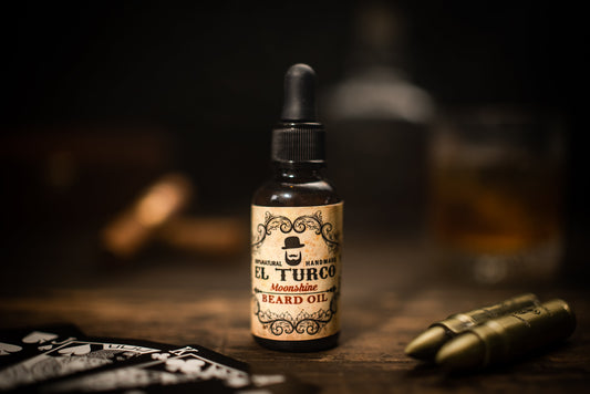 BEARD OIL MOONSHINE EL TURCO – SUAVIDAD & AROMA DULCE