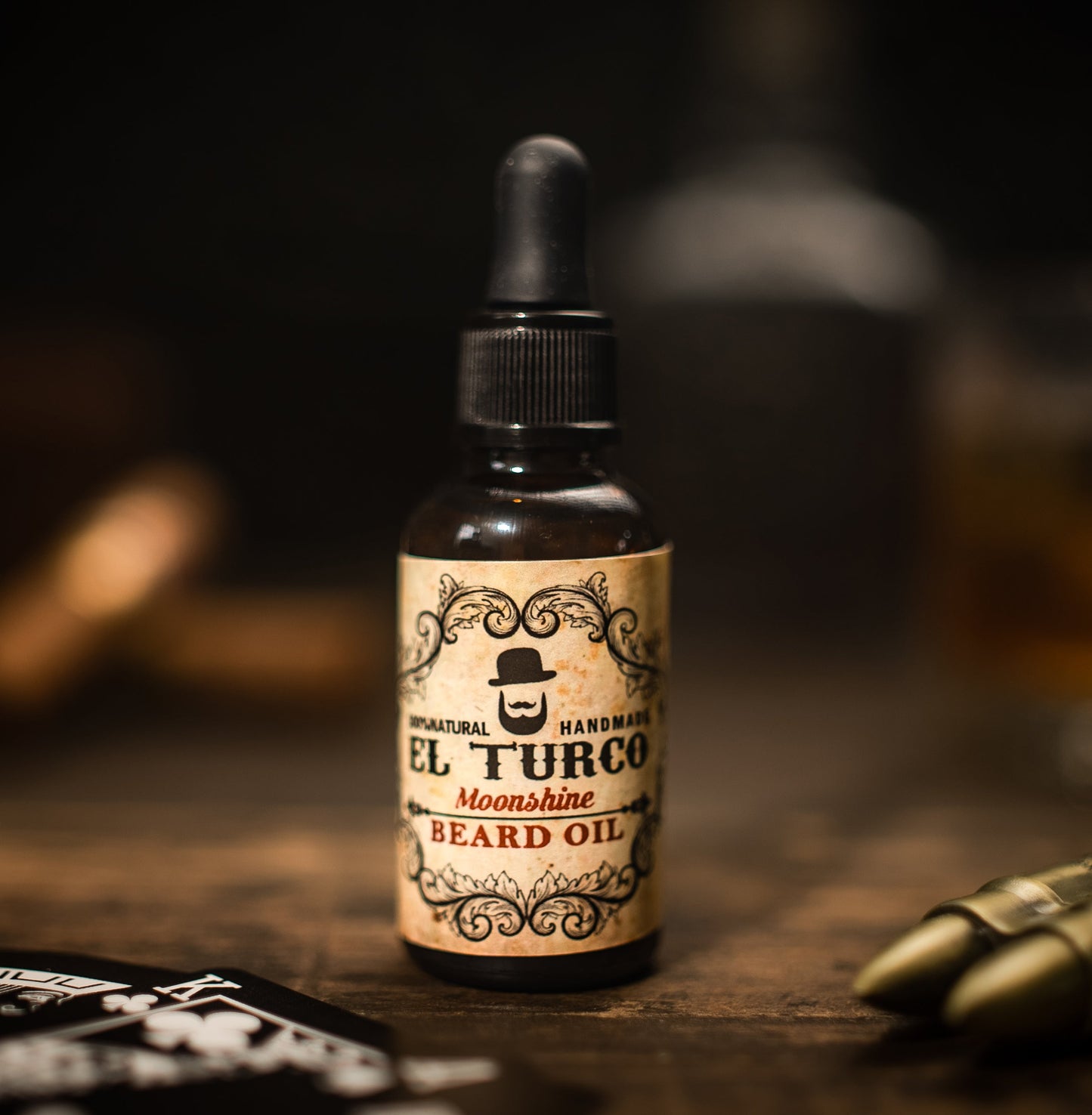 BEARD OIL MOONSHINE EL TURCO – SUAVIDAD & AROMA DULCE