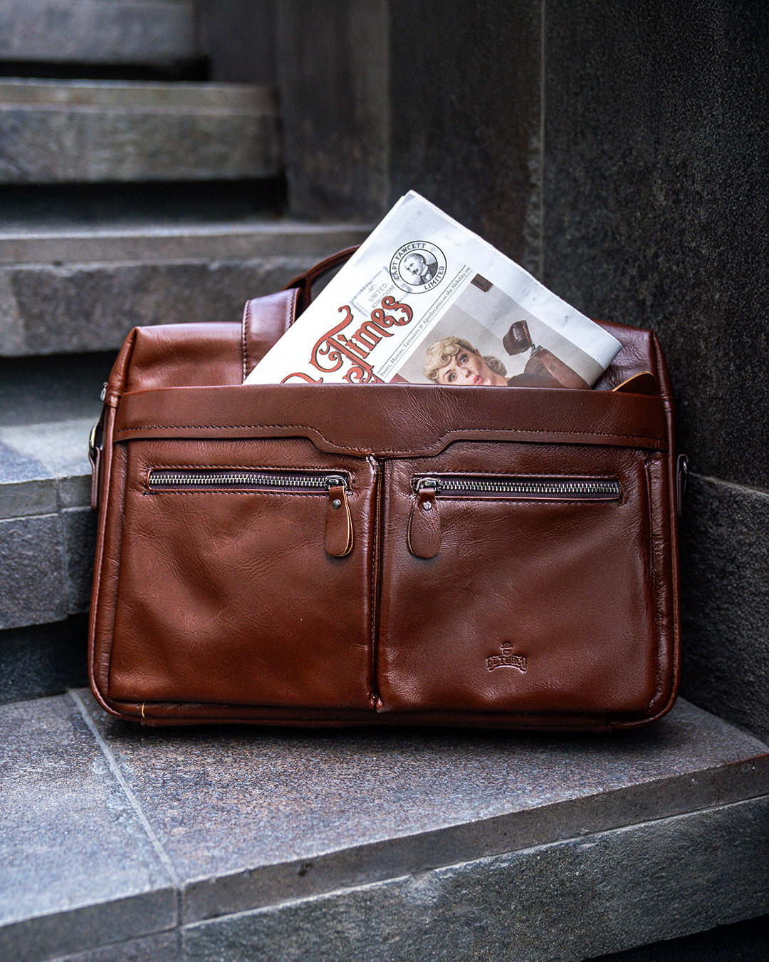 Business Bag de Cuero Genuino - El Turco